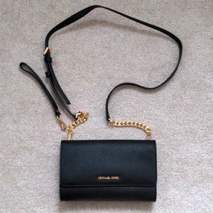 Michael Kors Leather Crossbody Purse